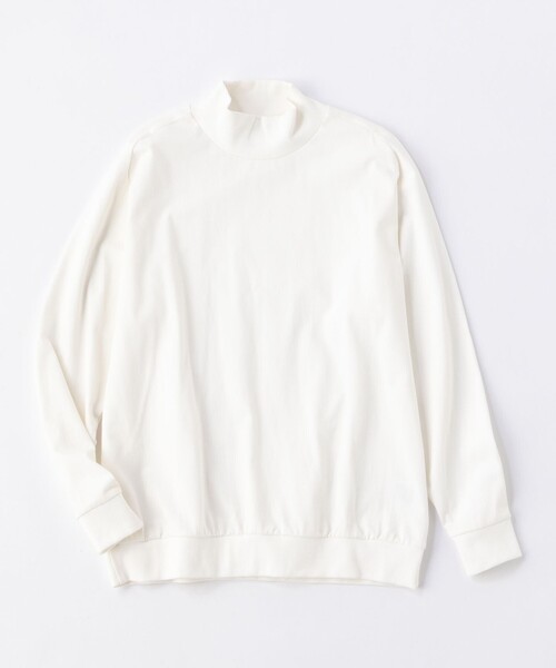 UNFILO(アンフィーロ)の「コットン モックネックTEE(Tシャツ/カットソー・メンズ・ホワイト系/ワイン系/ネイビー系・SMALL/MEDIUM/LARGE/X-LARGE)」の16枚目の写真