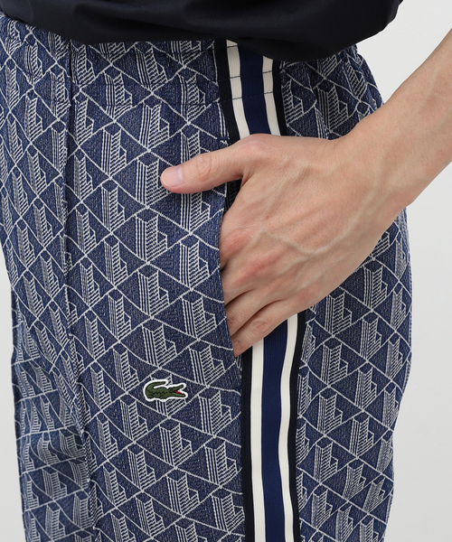 LACOSTE（ラコステ）の「【LACOSTE / ラコステ】サイドテーピング モノグラムジャカード トラックパンツ（その他パンツ・メンズ・ネイビー/グリーン・4/3）」の9枚目の写真