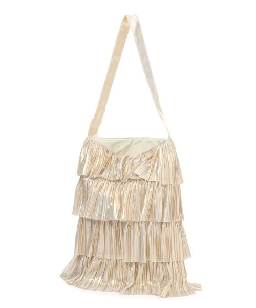 LEPSIM（レプシィム）の「【Casselini／キャセリーニ】メタリックプリーツトート　967747（トートバッグ・レディース・ゴールド/ブラック/シルバー・ONE SIZE）」の3枚目の写真