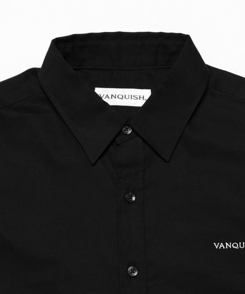 VANQUISH(ヴァンキッシュ)の「VANQUISH / ヴァンキッシュ オックスフォードシャツ(シャツ/ブラウス・メンズ・ホワイト/ブラック・L/M)」の9枚目の写真
