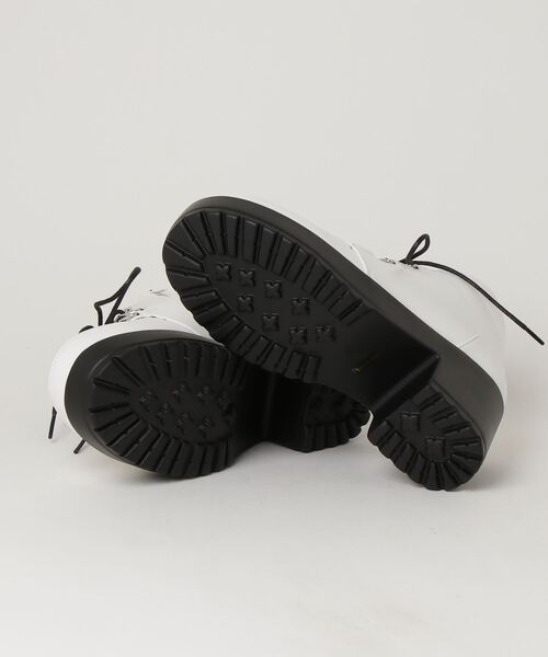 LOVEHUNTER（ラブハンター）の「+8cm 大きいサイズ 軽量厚底 ハイヒールブーツ（ブーツ・メンズ・ホワイト/ブラック×ホワイト/ブラック×ブラック/ブラック系1/ブラック系2/ブラック系3・41/43/45）」の8枚目の写真