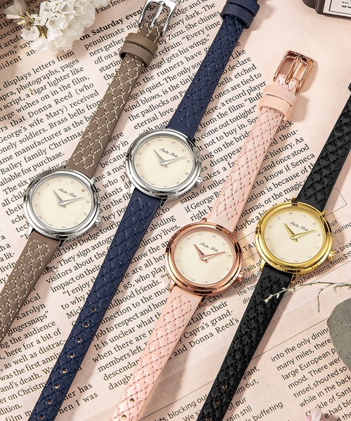 WORLD WIDE WATCH（ワールドワイドウォッチ）の「Peche Perle/ペシュペール Quilting Bijou Collection 腕時計 PEC-PP003001 レディース（アナログ腕時計・レディース・アイボリー・FREE）」の10枚目の写真