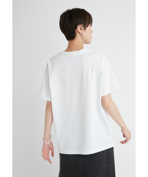emmi（エミ）の「【emmi atelier】eco フォトTシャツ（Tシャツ/カットソー・レディース・イエロー/ホワイト・FREE）」の10枚目の写真