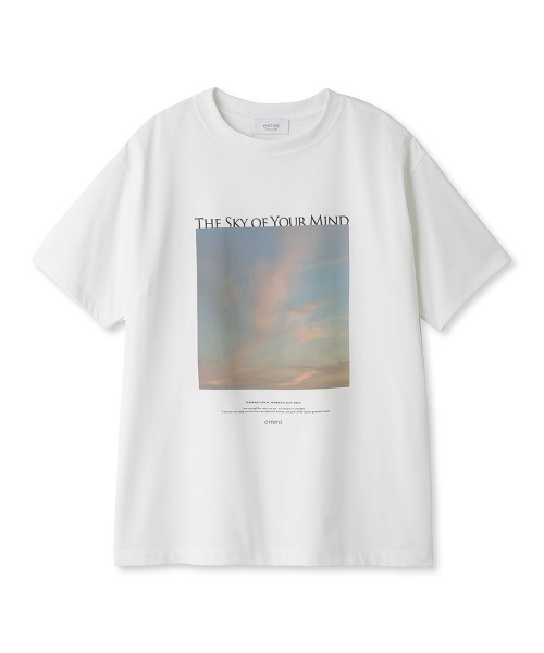 emmi（エミ）の「【emmi atelier】eco フォトTシャツ（Tシャツ/カットソー・レディース・イエロー/ホワイト・FREE）」の13枚目の写真