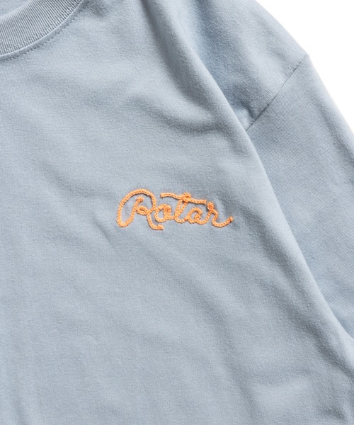 ROTAR(ローター)の「Chain Rope logo LS Tee(Tシャツ/カットソー・メンズ・ブルー系その他/ホワイト/ブラック・MEDIUM/X-LARGE/LARGE/SMALL)」の6枚目の写真