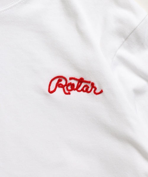 ROTAR(ローター)の「Chain Rope logo LS Tee(Tシャツ/カットソー・メンズ・ブルー系その他/ホワイト/ブラック・MEDIUM/X-LARGE/LARGE/SMALL)」の8枚目の写真