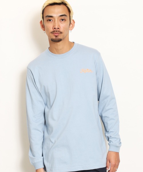 ROTAR(ローター)の「Chain Rope logo LS Tee(Tシャツ/カットソー・メンズ・ブルー系その他/ホワイト/ブラック・MEDIUM/X-LARGE/LARGE/SMALL)」の4枚目の写真