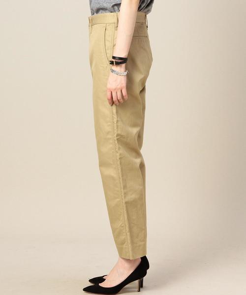 BEAUTY&YOUTH UNITED ARROWS(ビューティーアンドユースユナイテッドアローズ)の「BY AMERICANA クロップドチノパンツ: ◆(チノパンツ・レディース・ブラック/ベージュ・28/27)」の5枚目の写真