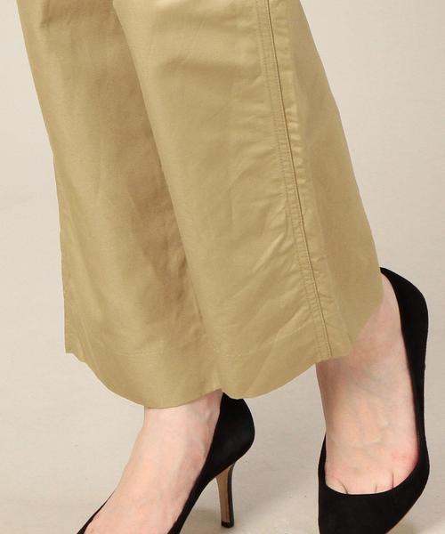 BEAUTY&YOUTH UNITED ARROWS(ビューティーアンドユースユナイテッドアローズ)の「BY AMERICANA クロップドチノパンツ: ◆(チノパンツ・レディース・ブラック/ベージュ・28/27)」の11枚目の写真