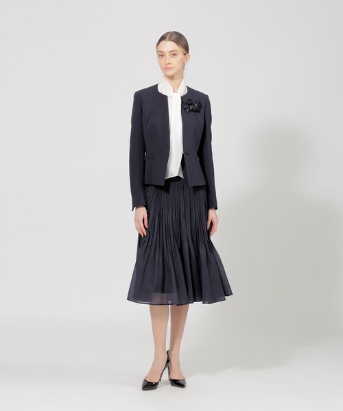 エポカ・シアークロス プリーツスカート シアークロス プリーツスカート(スカート)｜EPOCA(エポカ)の