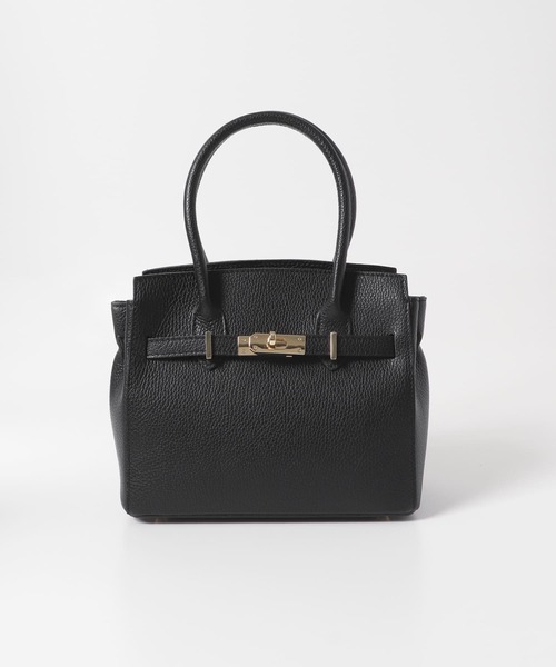 URBAN RESEARCH ROSSO WOMEN(アーバンリサーチ ロッソ)の「AULENTTI レザー2WAYBAG(ハンドバッグ・レディース・ベージュ系その他/ブラック・FREE)」の10枚目の写真