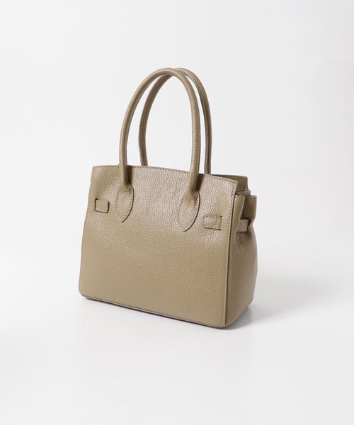 URBAN RESEARCH ROSSO WOMEN(アーバンリサーチ ロッソ)の「AULENTTI レザー2WAYBAG(ハンドバッグ・レディース・ベージュ系その他/ブラック・FREE)」の12枚目の写真