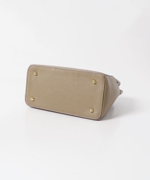 URBAN RESEARCH ROSSO WOMEN(アーバンリサーチ ロッソ)の「AULENTTI レザー2WAYBAG(ハンドバッグ・レディース・ベージュ系その他/ブラック・FREE)」の13枚目の写真