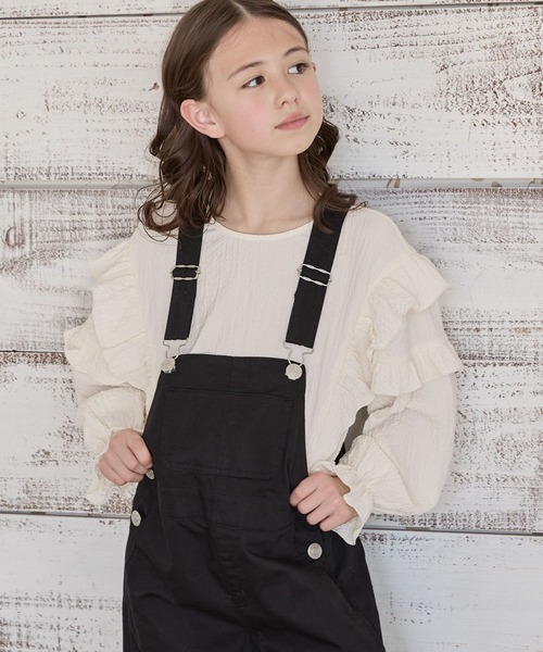 GLOBAL WORK(グローバルワーク)の「フリルブラウス長袖/996536(シャツ/ブラウス・キッズ・アイボリー・120cm/130cm/140cm/150cm/160cm/170cm)」の12枚目の写真