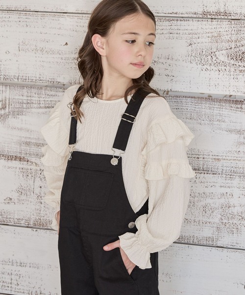 GLOBAL WORK(グローバルワーク)の「フリルブラウス長袖/996536(シャツ/ブラウス・キッズ・アイボリー・120cm/130cm/140cm/150cm/160cm/170cm)」の14枚目の写真