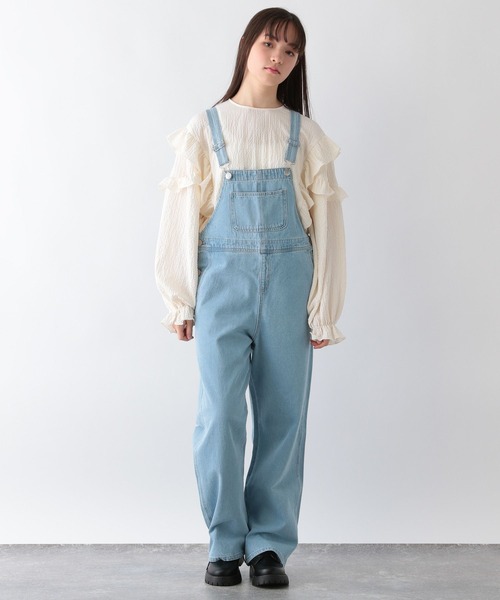 GLOBAL WORK(グローバルワーク)の「フリルブラウス長袖/996536(シャツ/ブラウス・キッズ・アイボリー・120cm/130cm/140cm/150cm/160cm/170cm)」の15枚目の写真