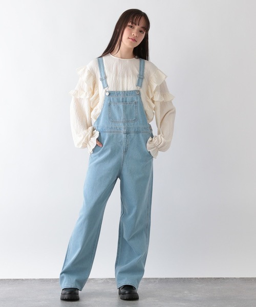 GLOBAL WORK(グローバルワーク)の「フリルブラウス長袖/996536(シャツ/ブラウス・キッズ・アイボリー・120cm/130cm/140cm/150cm/160cm/170cm)」の16枚目の写真