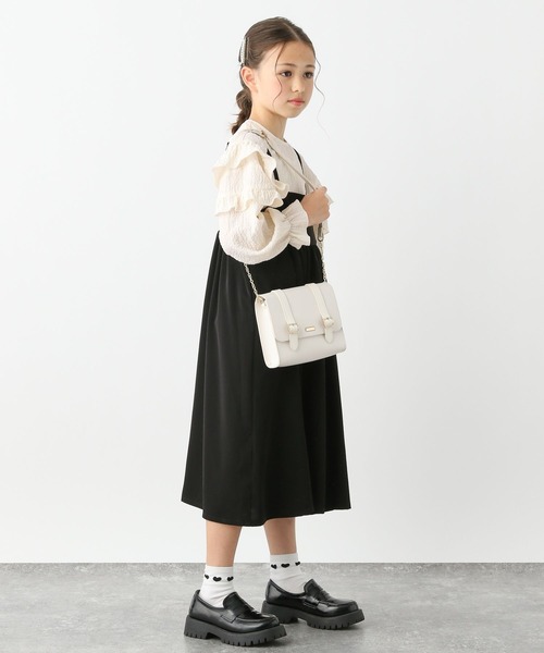 GLOBAL WORK(グローバルワーク)の「フリルブラウス長袖/996536(シャツ/ブラウス・キッズ・アイボリー・120cm/130cm/140cm/150cm/160cm/170cm)」の19枚目の写真