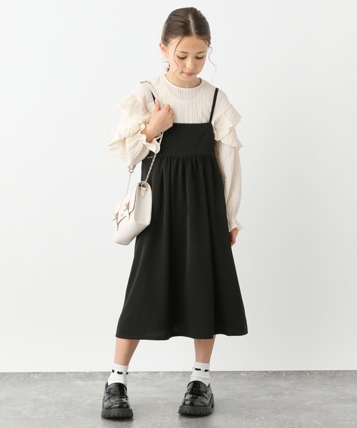 GLOBAL WORK(グローバルワーク)の「フリルブラウス長袖/996536(シャツ/ブラウス・キッズ・アイボリー・120cm/130cm/140cm/150cm/160cm/170cm)」の22枚目の写真