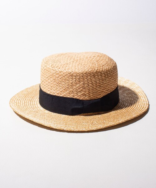 GLOSTER（グロスター）の「【限定展開】【GLOSTER/グロスター】SWICH BOATHER HAT ハット 麦わら カンカン帽（ハット・メンズ・ベージュ系その他/ベージュ系その他2/ベージュ系その他3・FREE）」の3枚目の写真