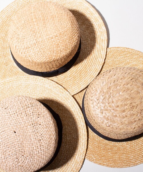 GLOSTER（グロスター）の「【限定展開】【GLOSTER/グロスター】SWICH BOATHER HAT ハット 麦わら カンカン帽（ハット・メンズ・ベージュ系その他/ベージュ系その他2/ベージュ系その他3・FREE）」の4枚目の写真