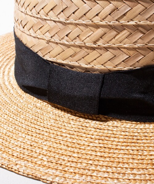 GLOSTER（グロスター）の「【限定展開】【GLOSTER/グロスター】SWICH BOATHER HAT ハット 麦わら カンカン帽（ハット・メンズ・ベージュ系その他/ベージュ系その他2/ベージュ系その他3・FREE）」の5枚目の写真