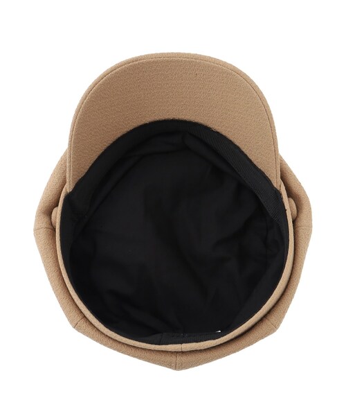 GRANDEDGE（グランドエッジ）の「梨地キャスケット（キャスケット・レディース・ブラック/ベージュ/アイボリー・99）」の8枚目の写真