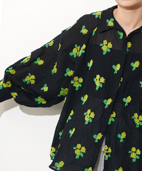 mii（ミー）の「【Mii / ミイ】 HAND WOVEN TUNIC：チュニックシャツ