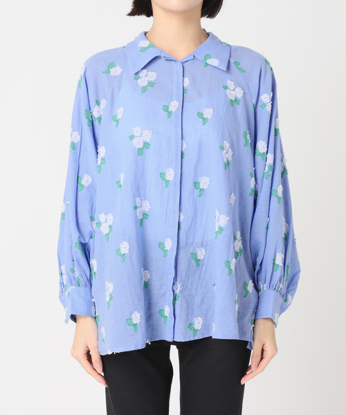 mii（ミー）の「【Mii / ミイ】 HAND WOVEN TUNIC：チュニックシャツ