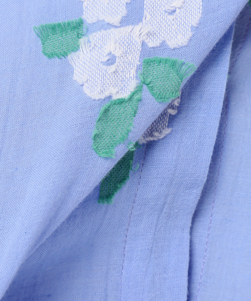 mii（ミー）の「【Mii / ミイ】 HAND WOVEN TUNIC：チュニックシャツ