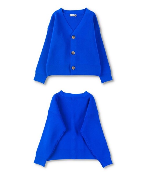 BRANSHES(ブランシェス)の「【男女兼用】スポンディッシュカーディガン(カーディガン/ボレロ・キッズ・ロイヤルブルー/ピンク/アイボリー/ブラック・M/XL/L/S)」の16枚目の写真