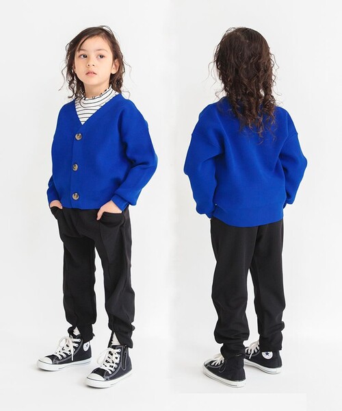 BRANSHES(ブランシェス)の「【男女兼用】スポンディッシュカーディガン(カーディガン/ボレロ・キッズ・ロイヤルブルー/ピンク/アイボリー/ブラック・M/XL/L/S)」の19枚目の写真