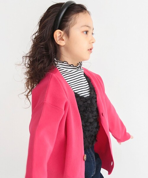 BRANSHES(ブランシェス)の「【男女兼用】スポンディッシュカーディガン(カーディガン/ボレロ・キッズ・ロイヤルブルー/ピンク/アイボリー/ブラック・M/XL/L/S)」の18枚目の写真