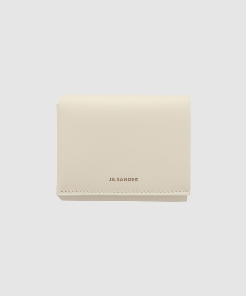 JIL SANDER(ジルサンダー)の「ORIGAMI WALLET(財布・メンズ・ナチュラル/ブラック/ターコイズブルー/ライトブラウン/ブルーグリーン/ホワイト/ブラウン系/ブラック×ブラック/ブラック×シルバー/グレー系/ブラウン/ライトベージュ/ブラウン系1/ブラック系その他・UNI)」の2枚目の写真