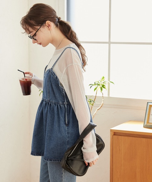 ANGIE（アンジー）の「デニム キャミソール（キャミソール