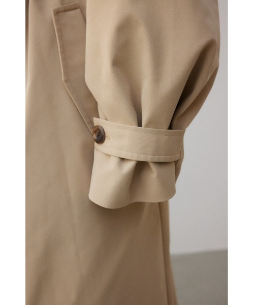 AZUL by moussy（アズールバイマウジー）の「2WAYトレンチコート（トレンチコート・レディース・ベージュ/カーキ・SMALL/MEDIUM）」の6枚目の写真