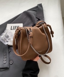 ap retro | チェーン付きスクエアバッグ(ショルダーバッグ)