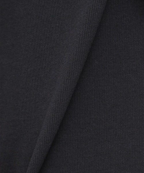 GLOBAL WORK Smile Seed Store（グローバルワーク スマイルシードストア）の「ダブルフェイスキーネックレイヤードTシャツ長袖/984172（Tシャツ/カットソー・メンズ・ネイビー/ブラック/グリーン系その他2/ベージュ・LARGE/SMALL/MEDIUM/X-LARGE）」の9枚目の写真