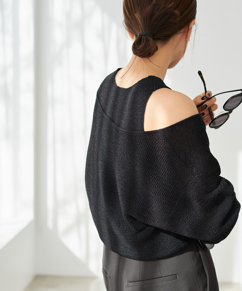 plage（プラージュ）の「LI/PE fullneadle タンク（ニット/セーター