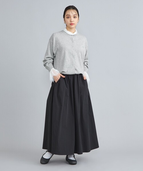 PENNEYS(ぺニーズ)の「PENNEYS(ぺニーズ)別注天竺ニットスナップカーディガン(グレー)(カーディガン/ボレロ・レディース・グレー・M/L)」の16枚目の写真
