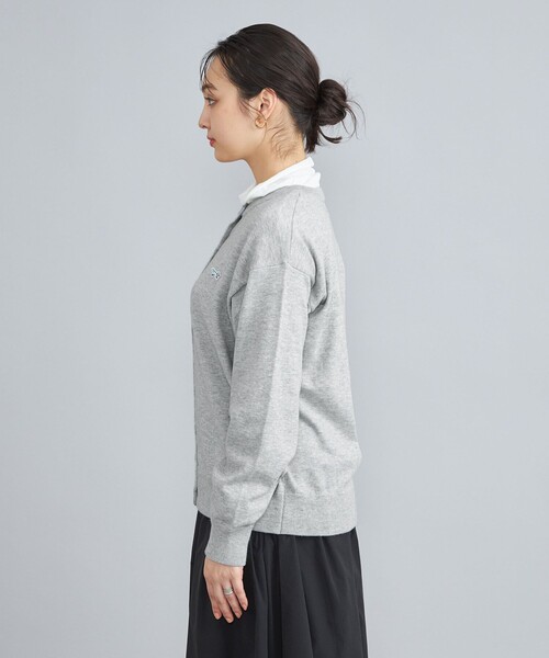 PENNEYS(ぺニーズ)の「PENNEYS(ぺニーズ)別注天竺ニットスナップカーディガン(グレー)(カーディガン/ボレロ・レディース・グレー・M/L)」の18枚目の写真