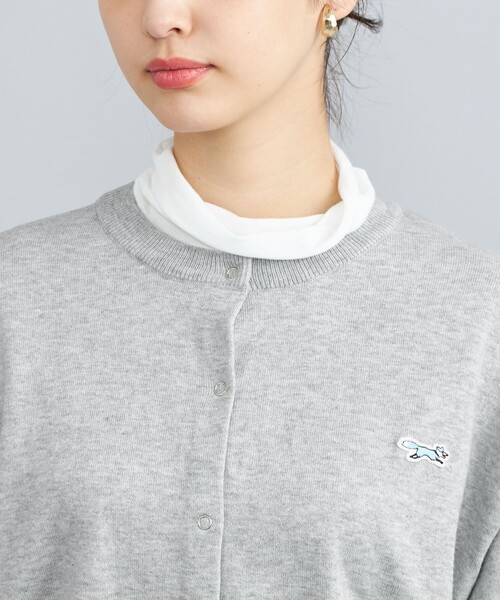 PENNEYS(ぺニーズ)の「PENNEYS(ぺニーズ)別注天竺ニットスナップカーディガン(グレー)(カーディガン/ボレロ・レディース・グレー・M/L)」の20枚目の写真