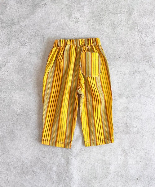 A BOND（アボンド）の「コットンタックイージーパンツ（90～150cm）（その他パンツ・キッズ・ブラック/イエロー/チャコール/ピンク/レッド/グレー/ブルー/レッド系その他/グリーン系その他/エメラルド/オフホワイト・110/100/90/120/150/140/130）」の9枚目の写真