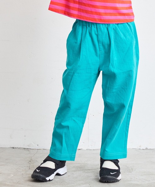 A BOND（アボンド）の「コットンタックイージーパンツ（90～150cm）（その他パンツ・キッズ・ブラック/イエロー/チャコール/ピンク/レッド/グレー/ブルー/レッド系その他/グリーン系その他/エメラルド/オフホワイト・110/100/90/120/150/140/130）」の6枚目の写真