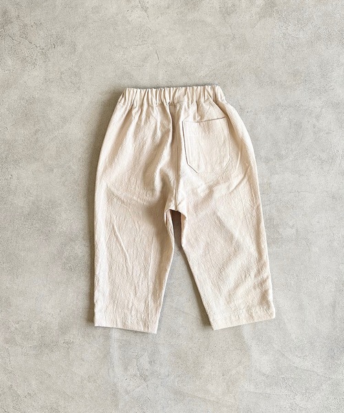 A BOND（アボンド）の「コットンタックイージーパンツ（90～150cm）（その他パンツ・キッズ・ブラック/イエロー/チャコール/ピンク/レッド/グレー/ブルー/レッド系その他/グリーン系その他/エメラルド/オフホワイト・110/100/90/120/150/140/130）」の12枚目の写真