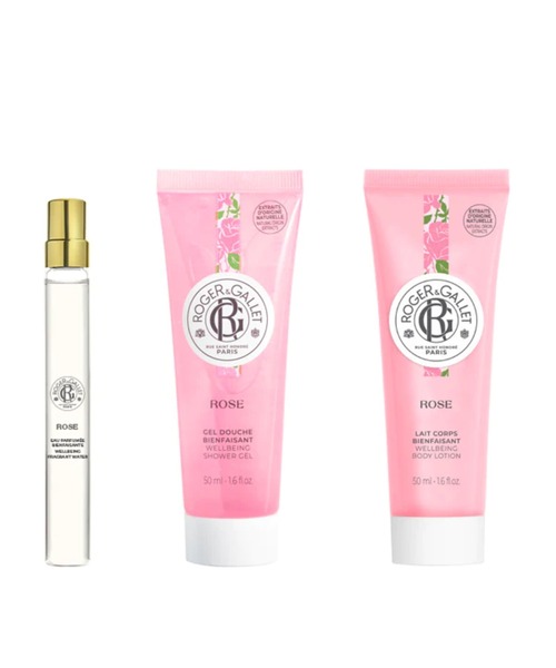 【ROGER&GALLET】 ボディケアセット 数量限定】プチリチュアル キット ローズ（ボディケアキット