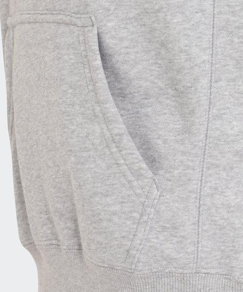 adidas(アディダス)の「エッセンシャルズプラス ビッグロゴ プルオーバーパーカー / アディダス adidas(パーカー・キッズ・グレー/ブラック/ブルー/グリーン・130/140/150/160/110/120)」の13枚目の写真