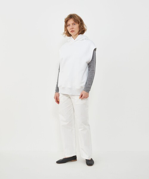 ドウイスエット フーデットベスト（スウェット）｜GALERIE VIE（ギャルリー ヴィー）