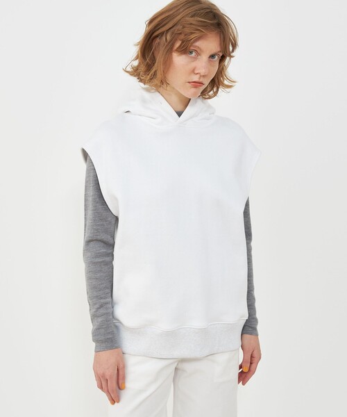 ドウイスエット フーデットベスト（スウェット）｜GALERIE VIE（ギャルリー ヴィー）