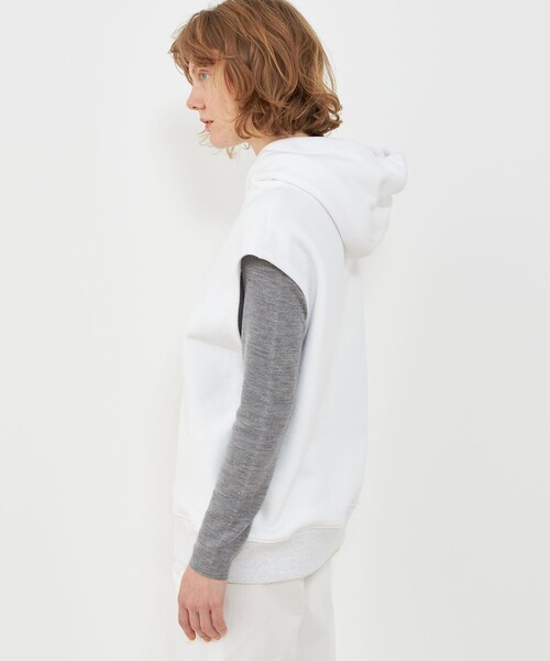 ドウイスエット フーデットベスト（スウェット）｜GALERIE VIE（ギャルリー ヴィー）